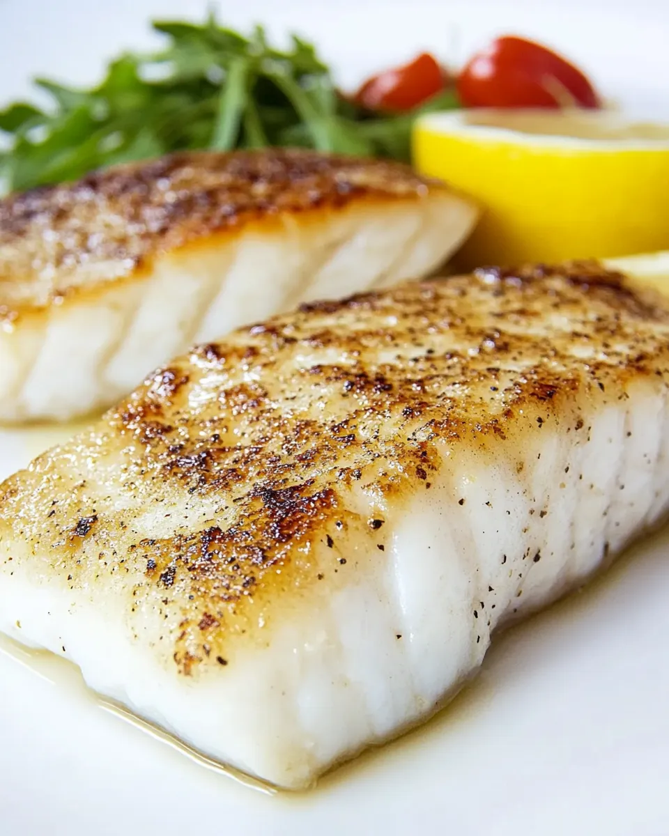 Easy Savory Lemon White Fish Fillet Recipe recipe photo