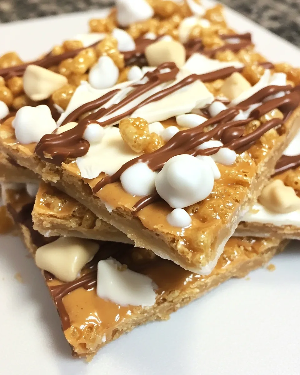Homemade Scotch Krispie Bark recipe photo