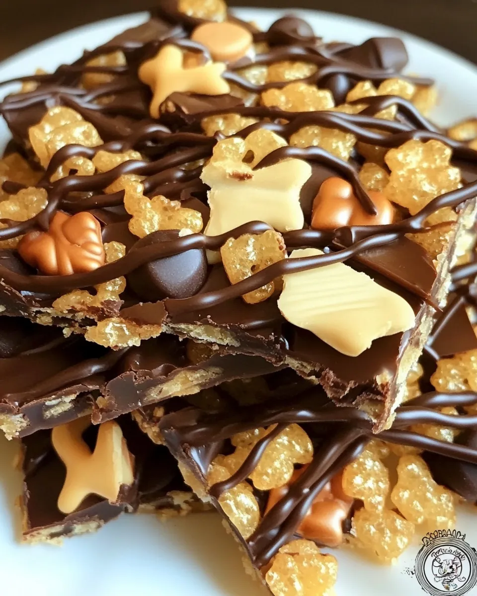 Delicious Scotch Krispie Bark image