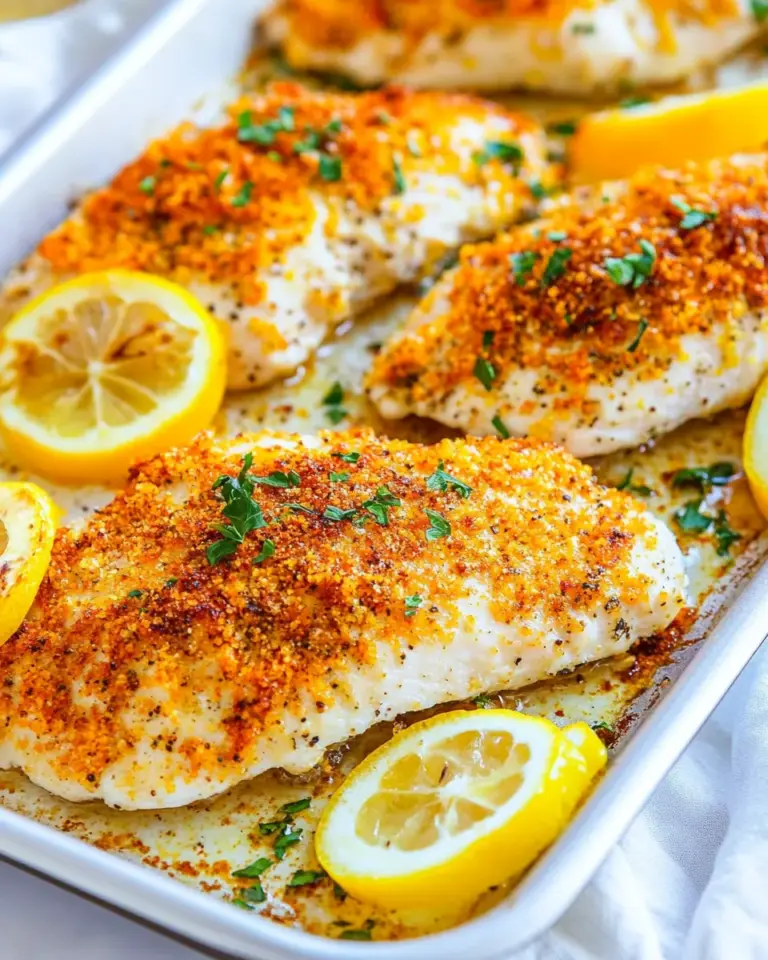 Homemade Sheet Pan Lemon Pepper Chicken photo