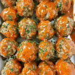 Homemade Sheet Pan Party Meatballs photo