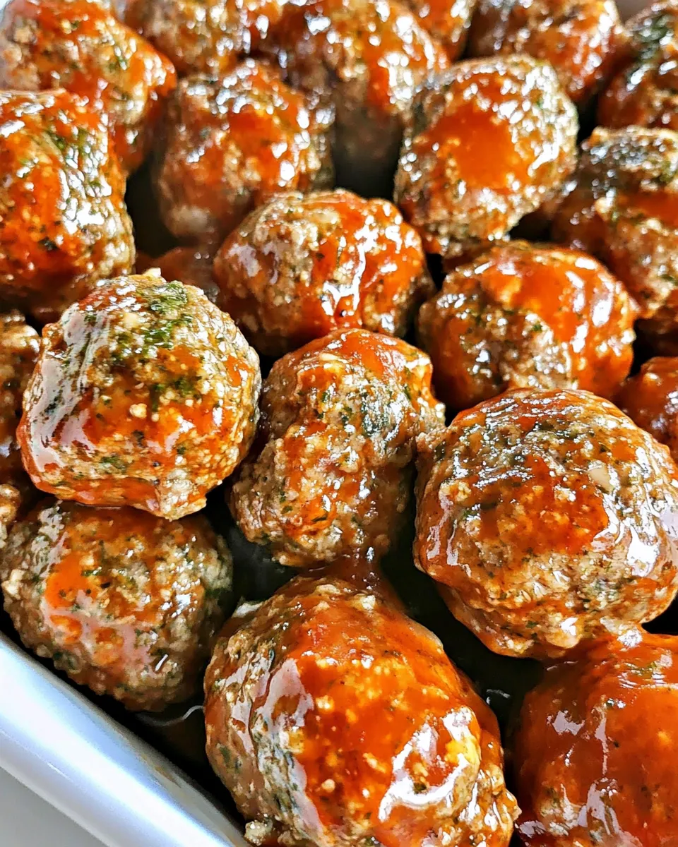 Classic Sheet Pan Party Meatballs image