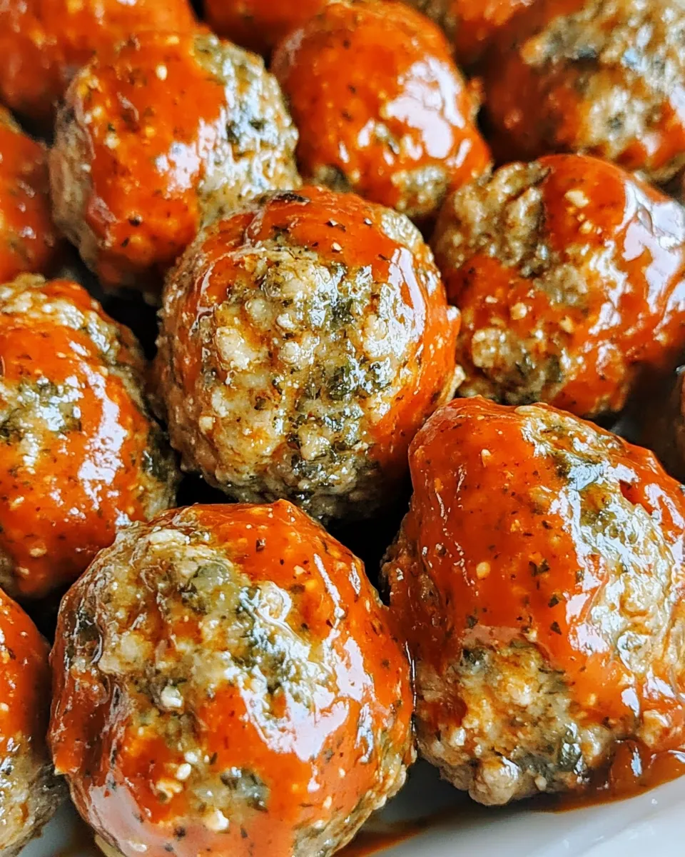 Easy Sheet Pan Party Meatballs recipe photo