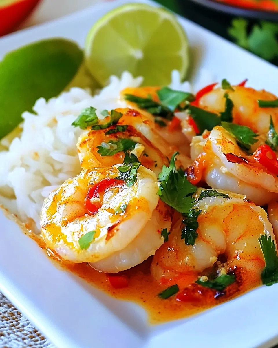 Classic Shrimp in Coconut Sauce dish photo
