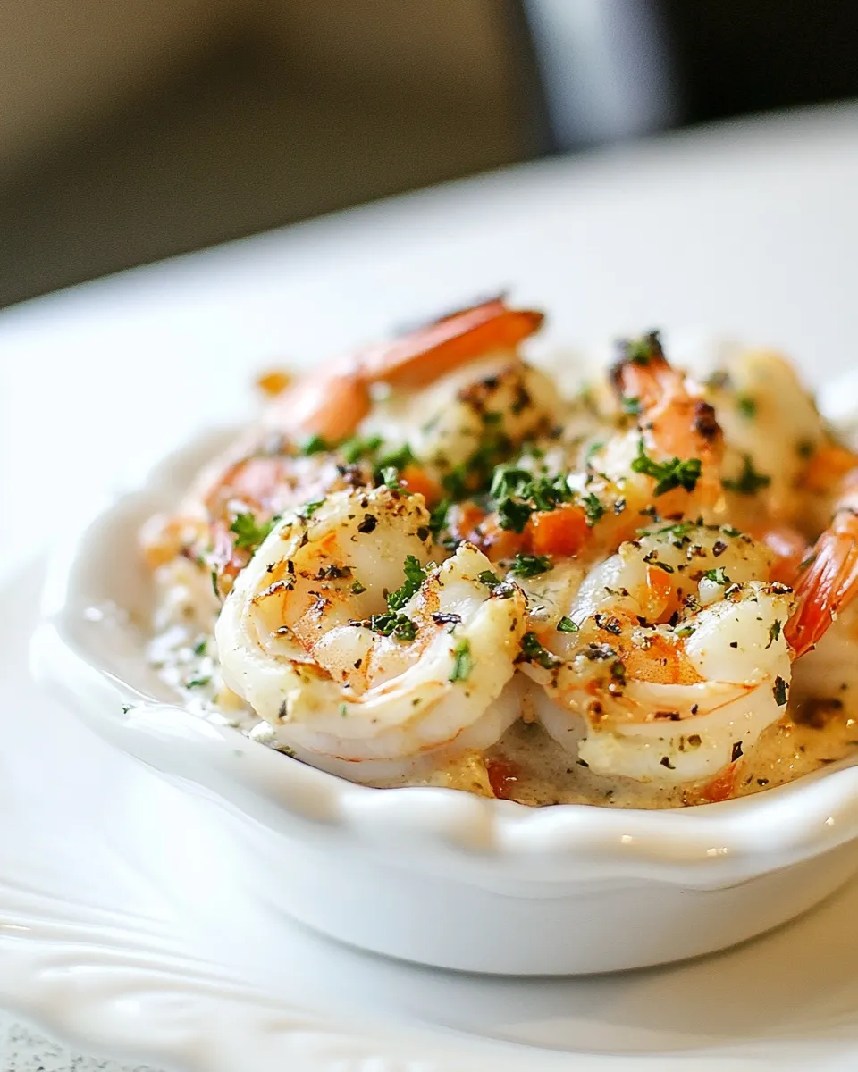 Easy Shrimpcargot food shot