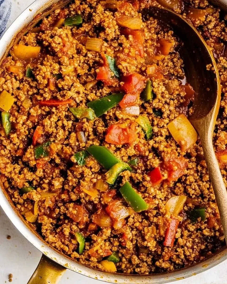 Homemade Simple Ground Turkey Skillet Dinner photo