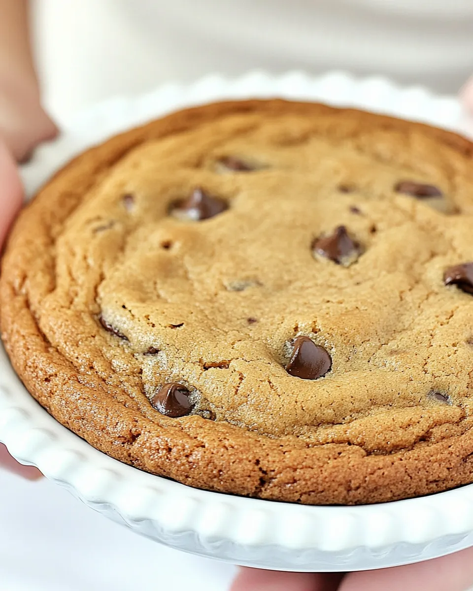 Easy Skillet Cookie Recipe recipe photo