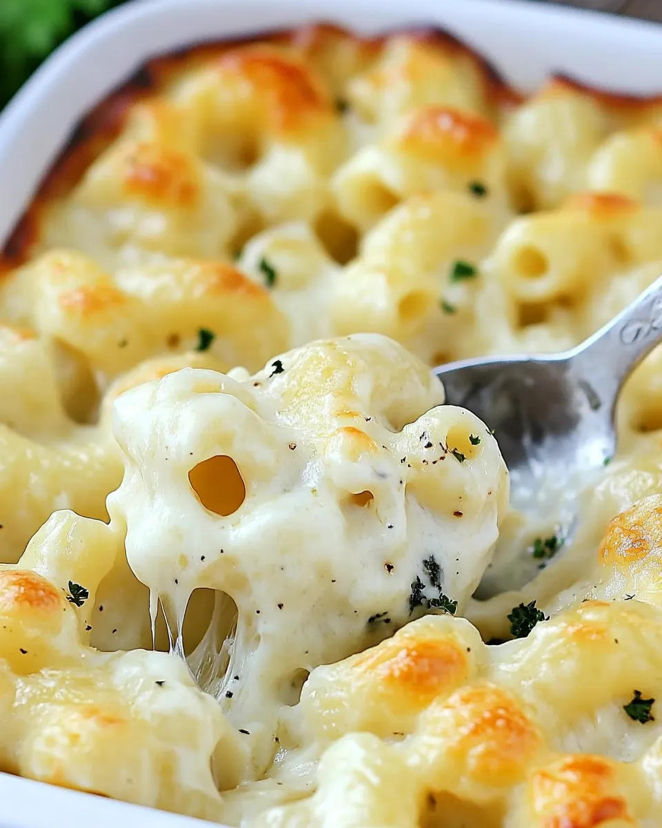 Quick Skillet Mac and Cheese shot