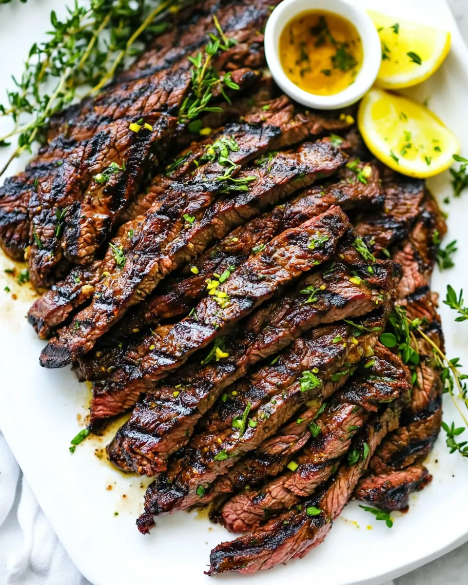 Classic Skirt Steak Marinade dish photo
