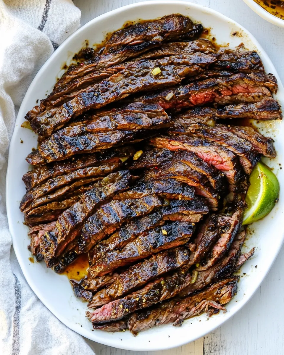 Easy Skirt Steak Marinade food shot
