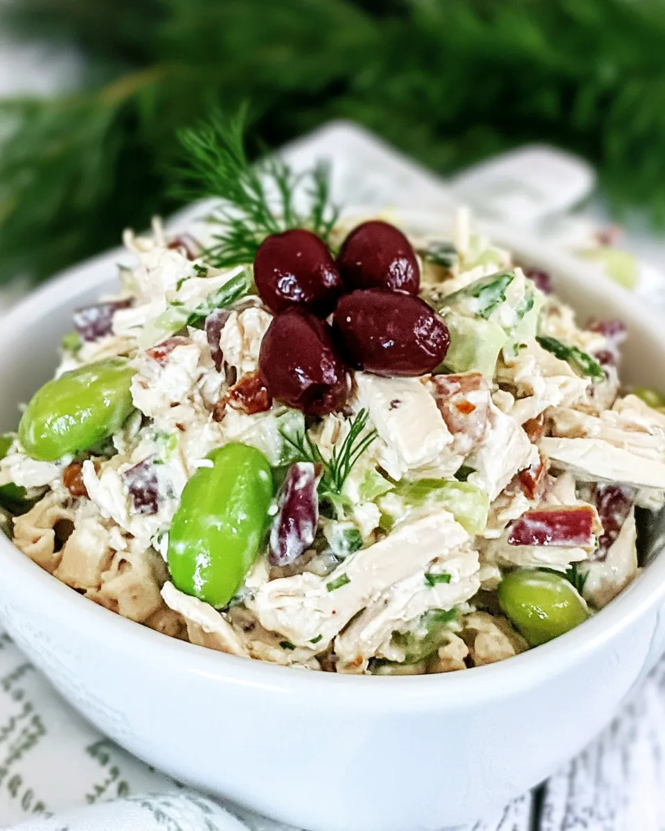 Classic Slow Cooker Chicken Salad Recipe image