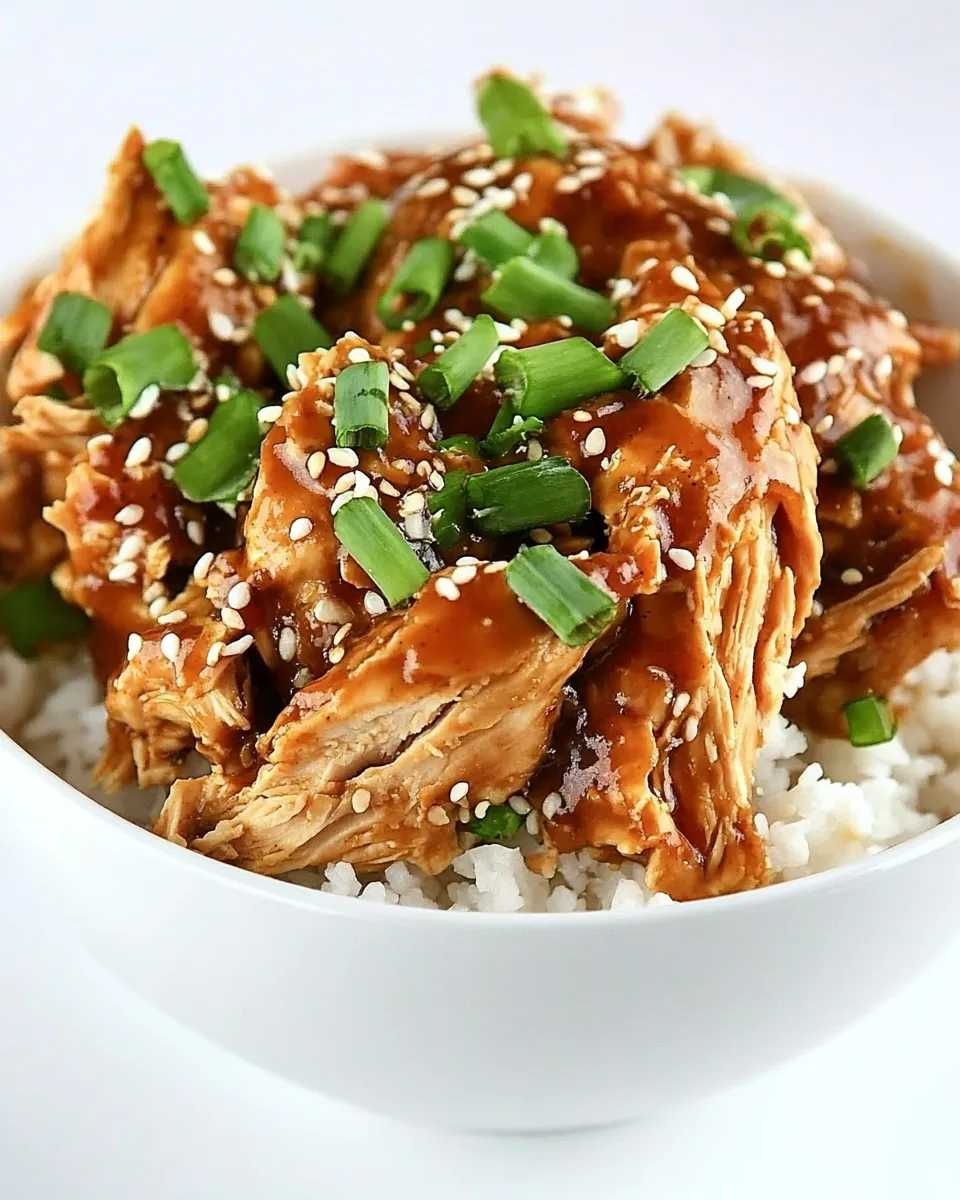 Delicious Slow Cooker Hawaiian Sticky Chicken dish photo