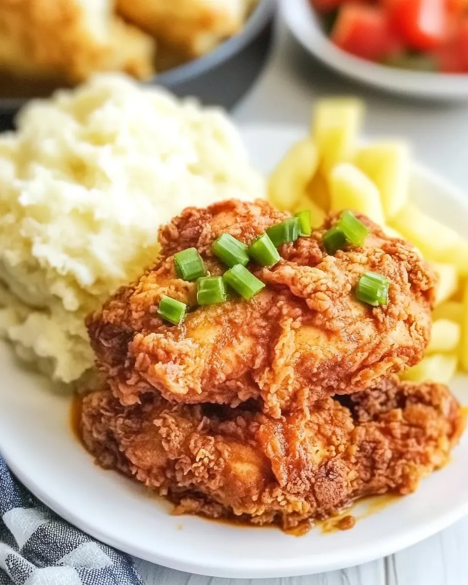 Homemade Slow Cooker Nashville Hot Chicken photo