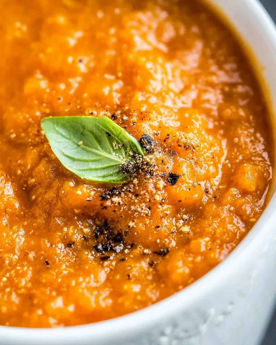 Classic Slow Cooker Tomato Soup Recipe image