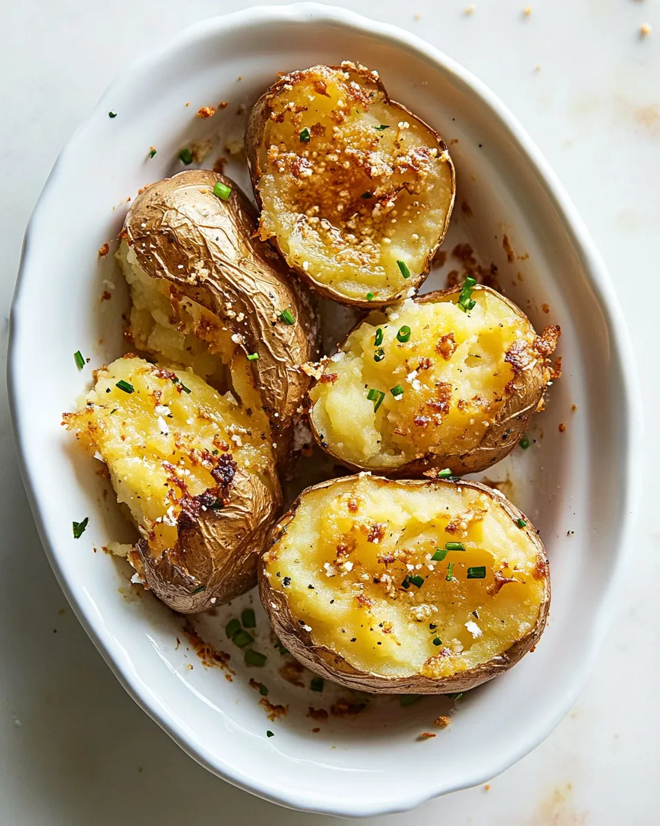 Easy Smashed Red Potatoes Recipe recipe photo