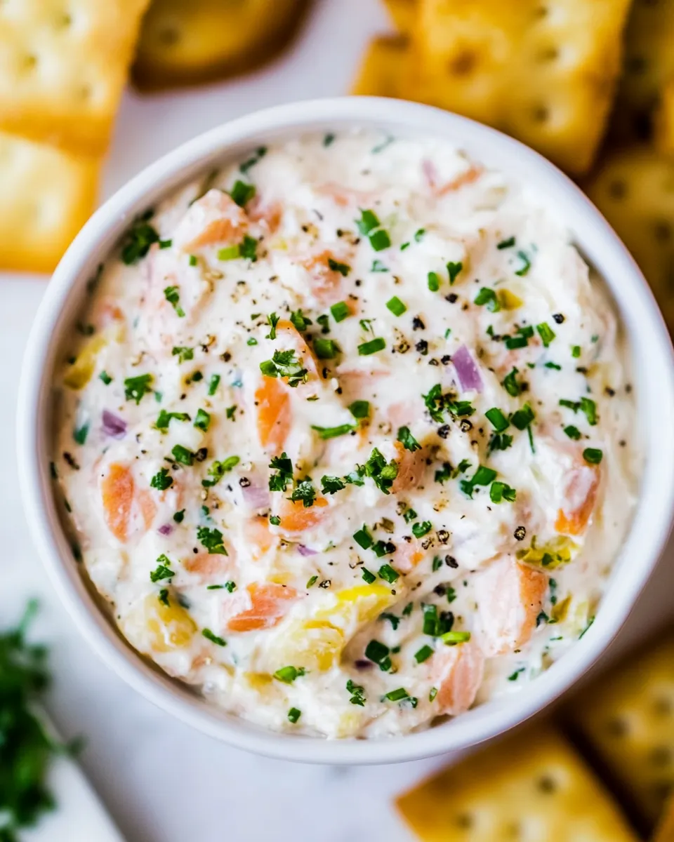 Easy Smoked Salmon Dip Recipe recipe photo