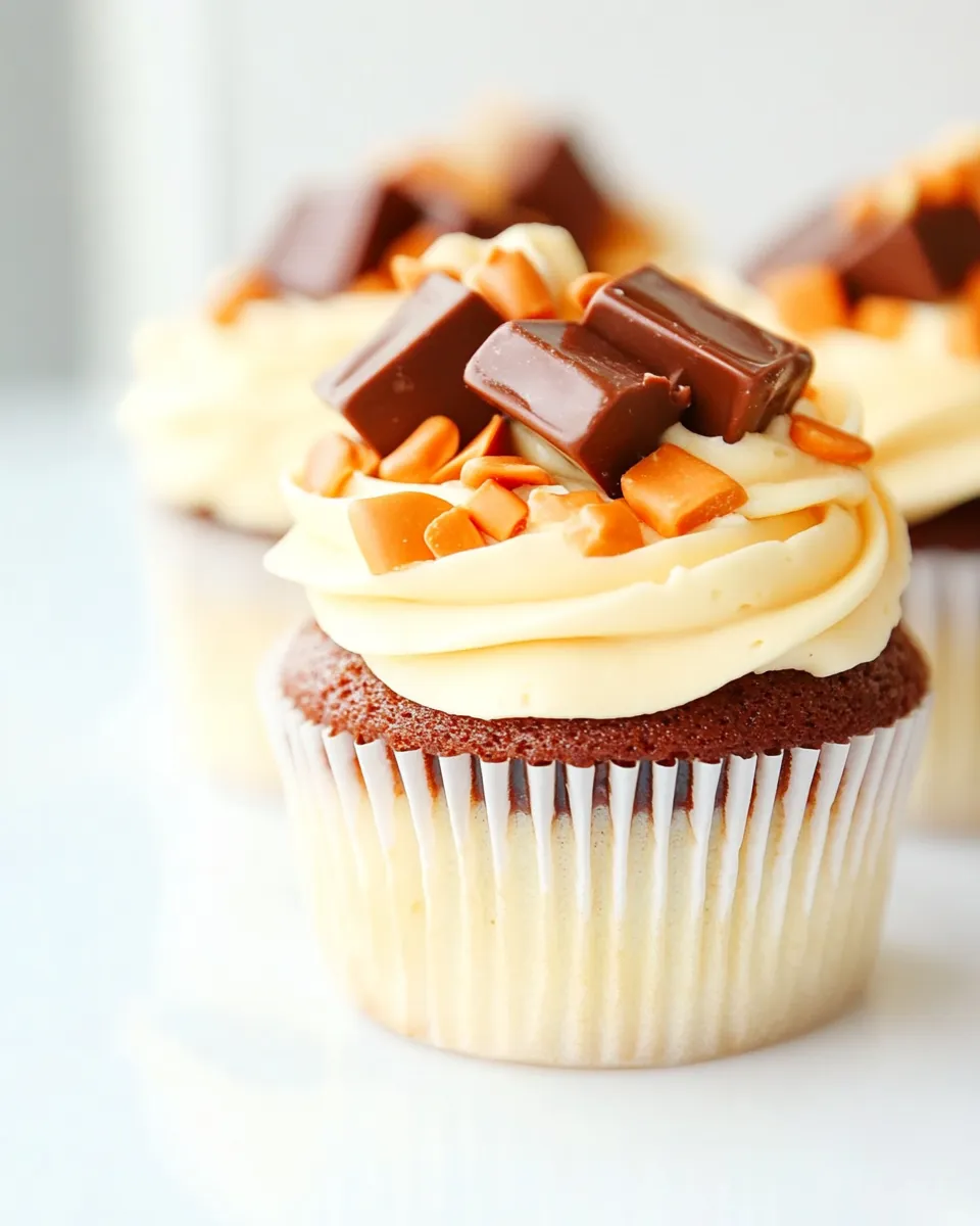Homemade Snickers Cupcakes photo