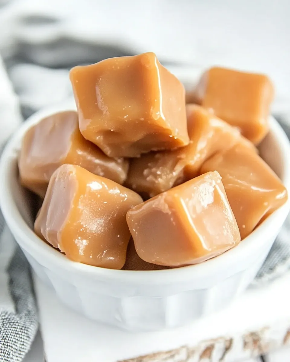 Classic Soft Chewy Cream Caramels recipe image