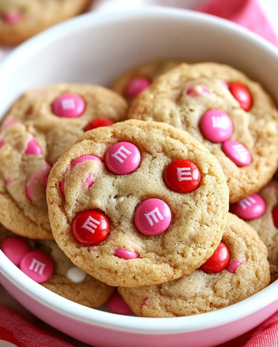 Classic Soft M&M Cookies Recipe image