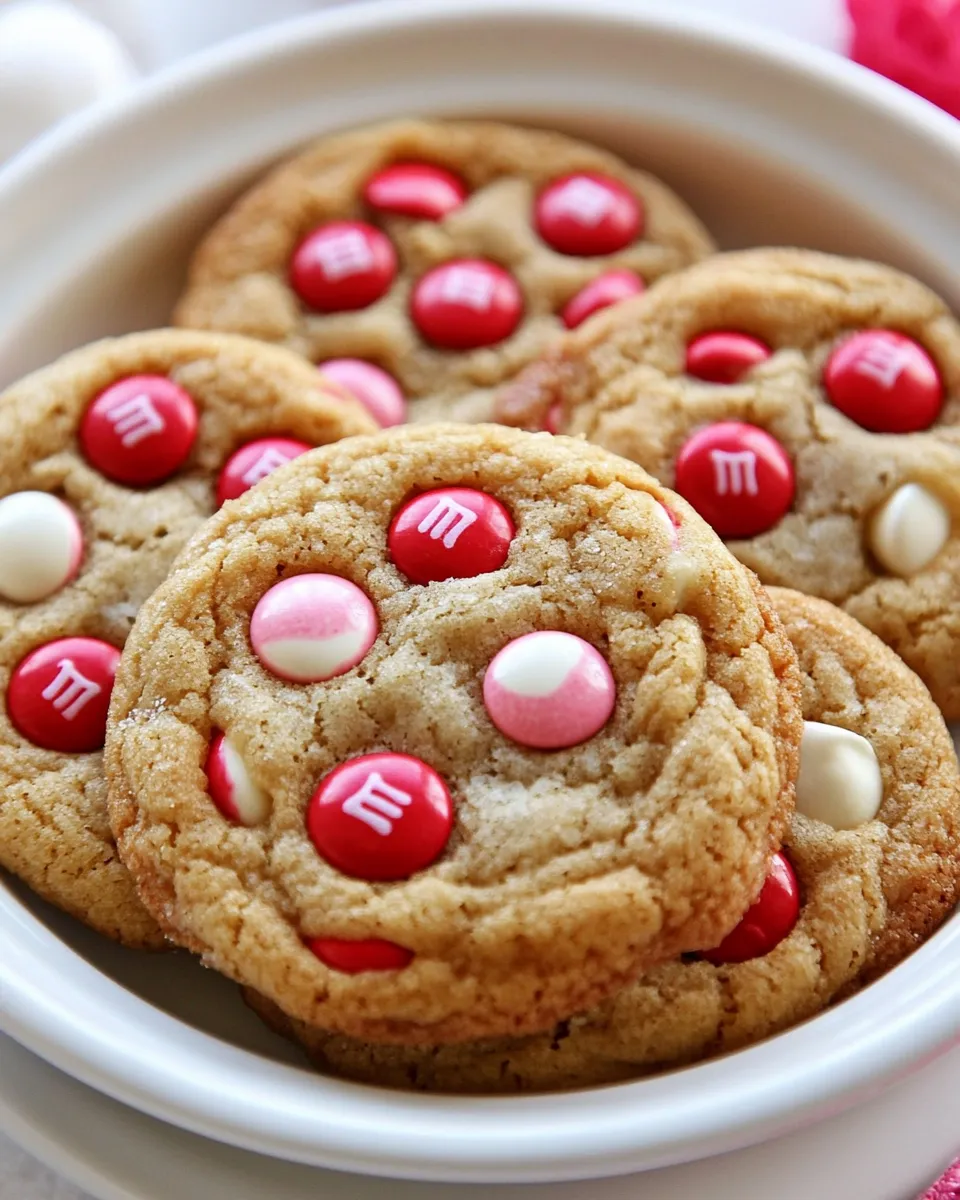 Easy Soft M&M Cookies Recipe recipe image