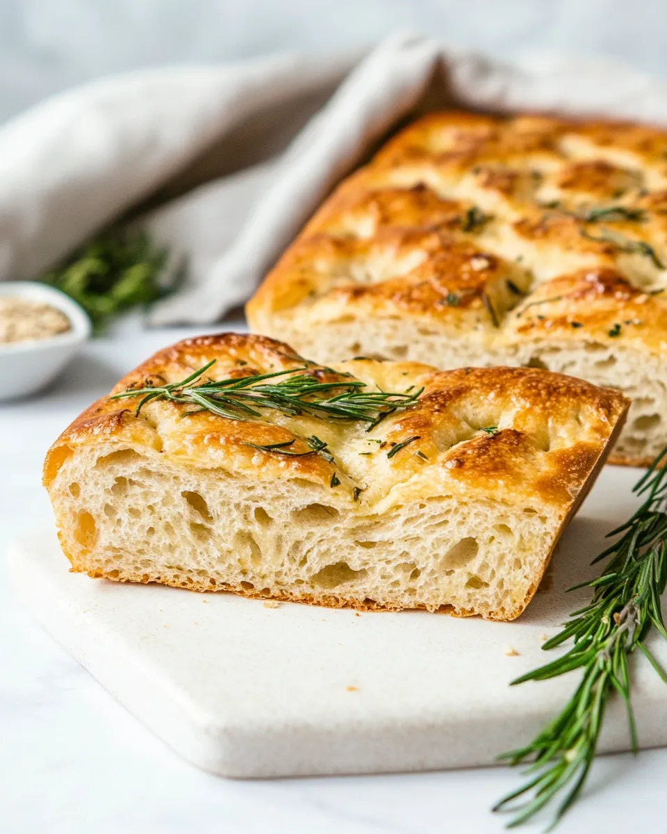 Delicious Sourdough Focaccia Recipe shot