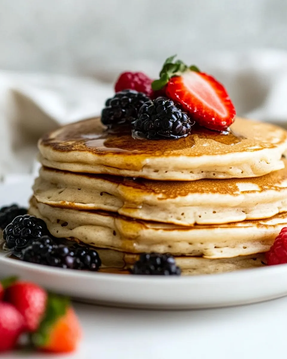 Classic Sourdough Pancakes That are Fluffy and Delicious! recipe photo