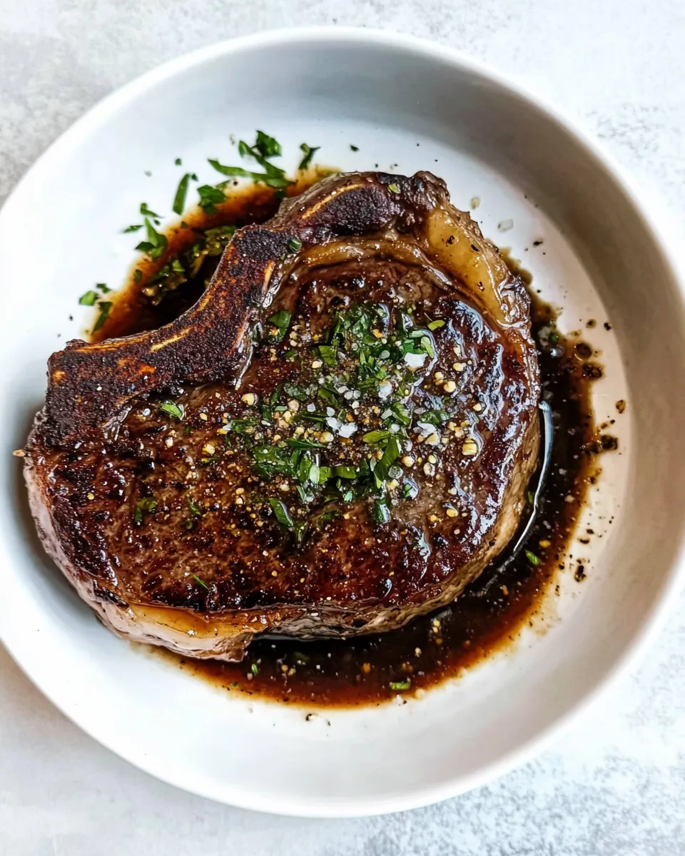 Homemade Sous Vide Ribeye Steak From Frozen or Fresh recipe photo