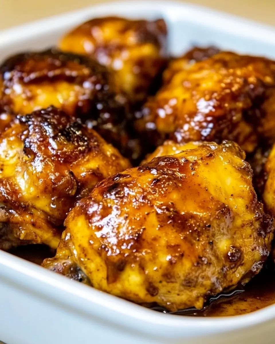 Easy Southern Sticky Chicken recipe image