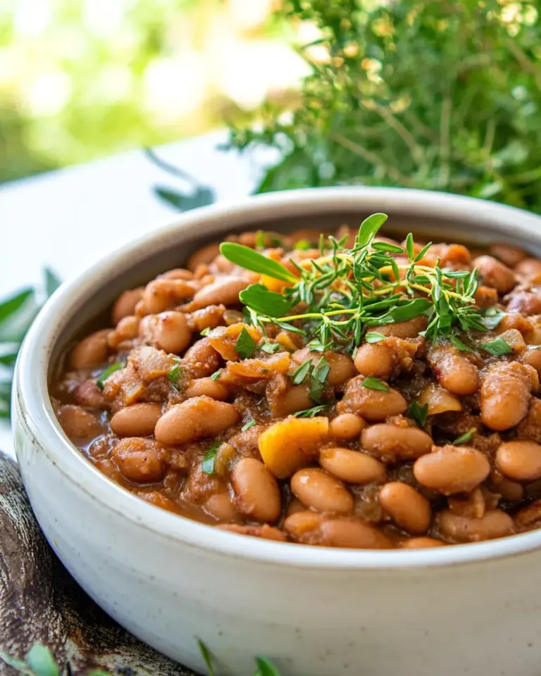 Homemade Spiced Canned Pinto Beans photo