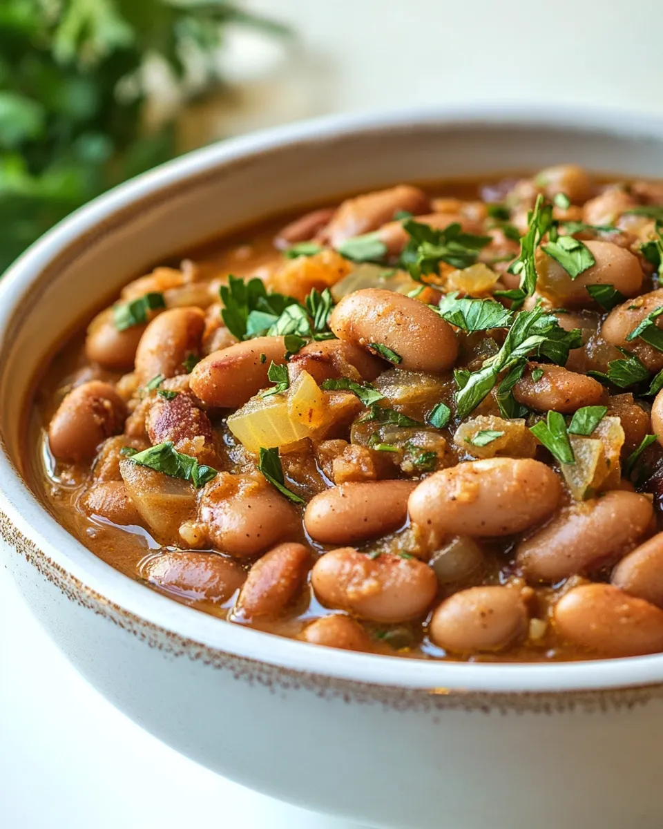 Classic Spiced Canned Pinto Beans image