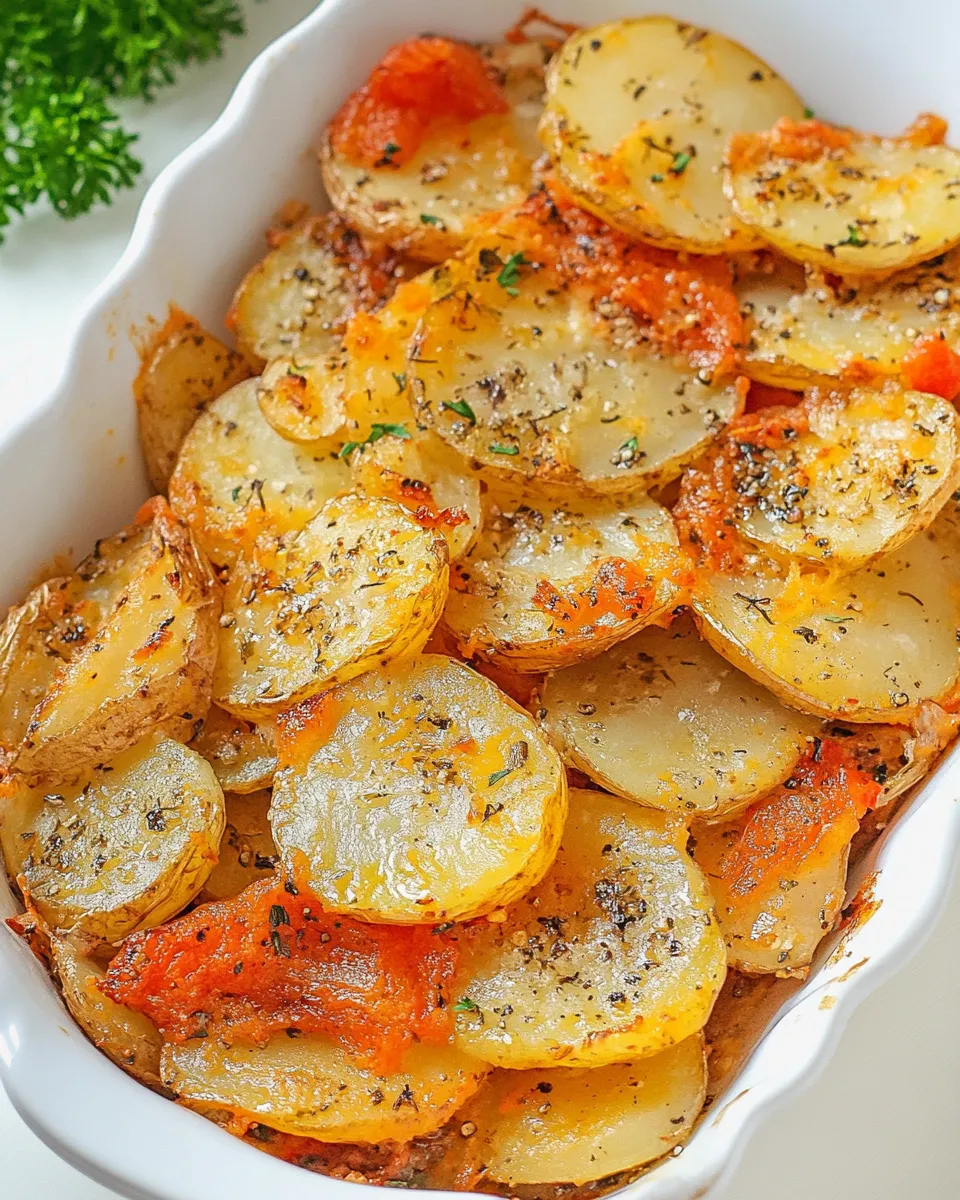 Delicious Spicy Potatoes dish photo