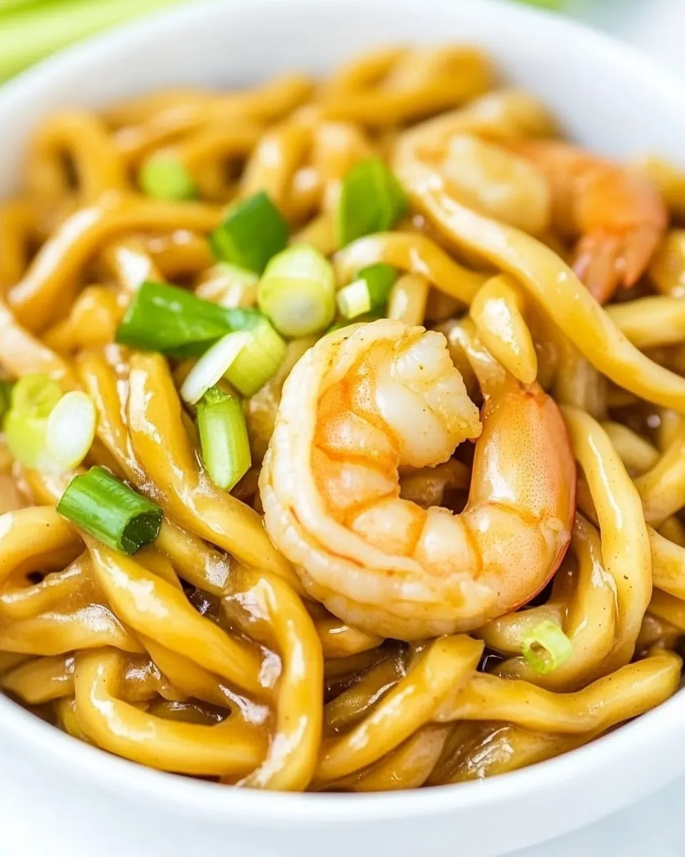 Classic Spicy Shrimp Udon image