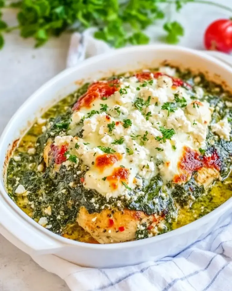 Homemade Spinach and Feta Chicken recipe photo