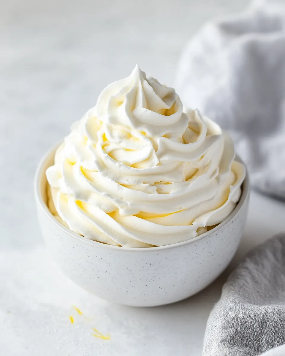 Classic Stabilized Whipped Cream dish photo