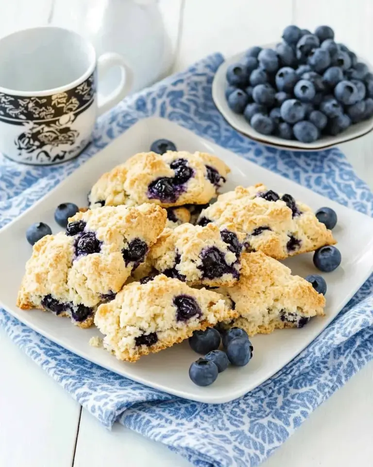 Homemade Starbucks Blueberry Scones recipe photo