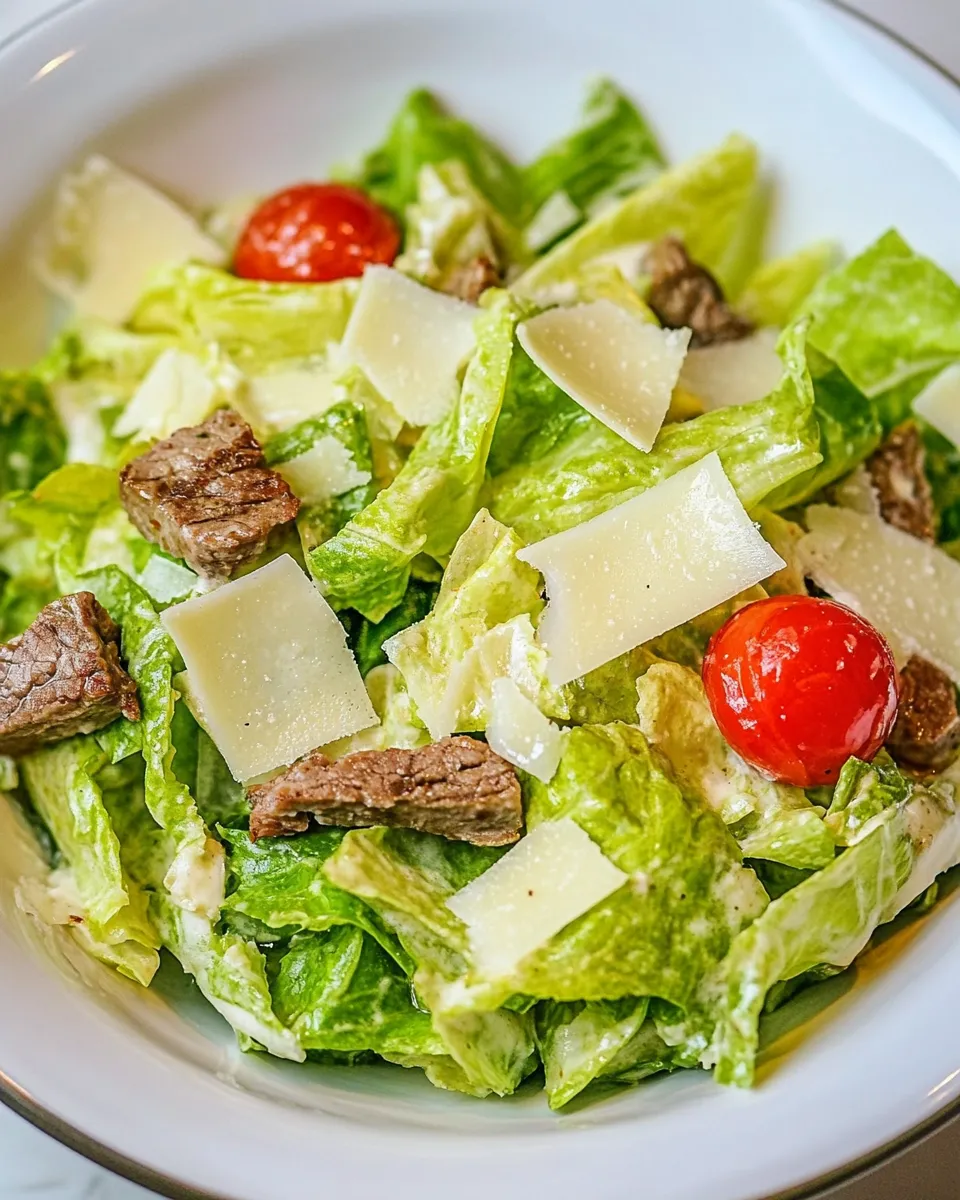 Classic Steakhouse Salad (Romaine Hearts Salad) dish photo