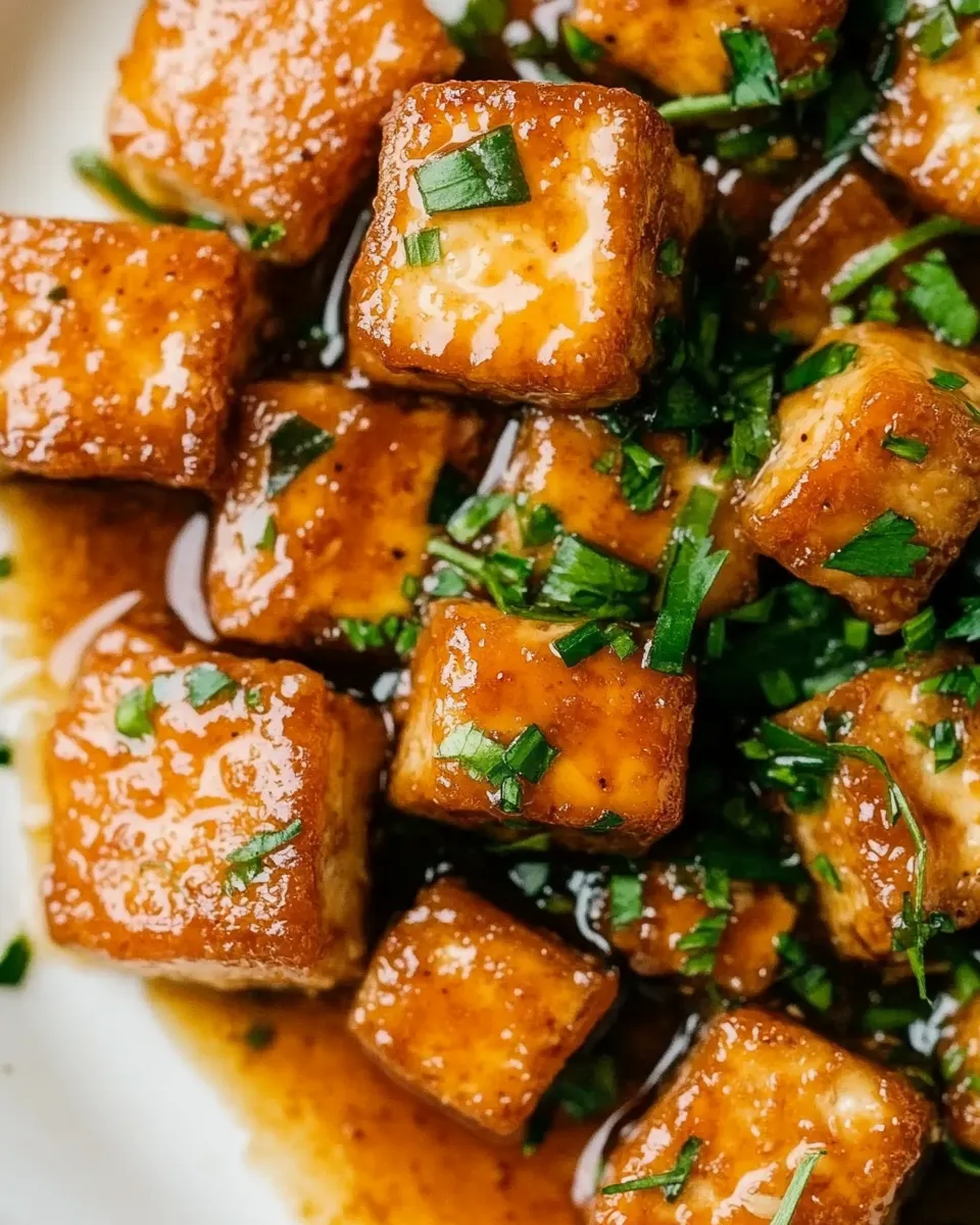 Classic Sticky Marmalade Tofu image