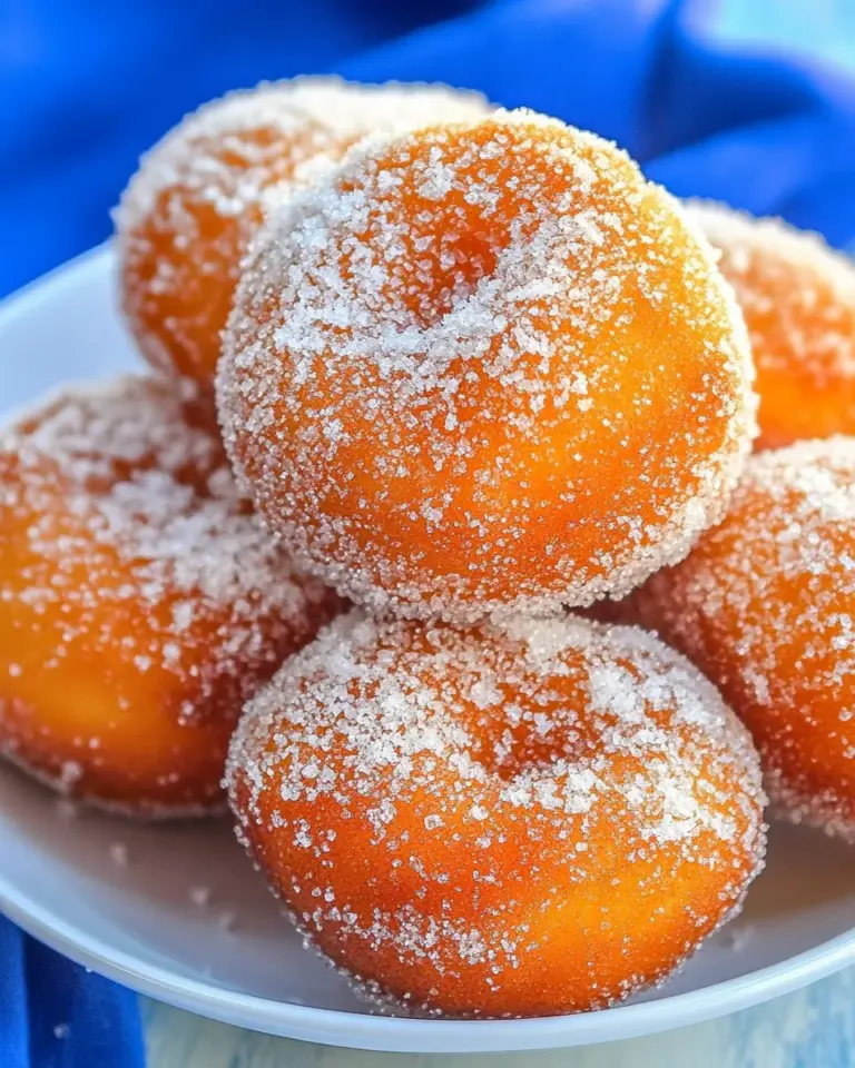 Homemade Sugar Donuts Chinese Buffet Style recipe photo