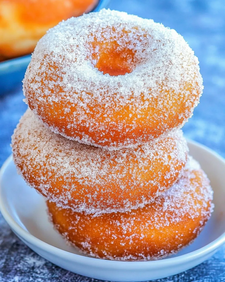 Classic Sugar Donuts Chinese Buffet Style dish photo