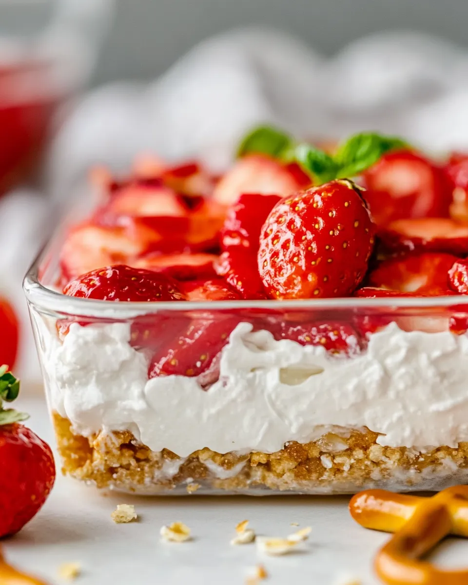 Classic Sugar Free Pretzel Salad image