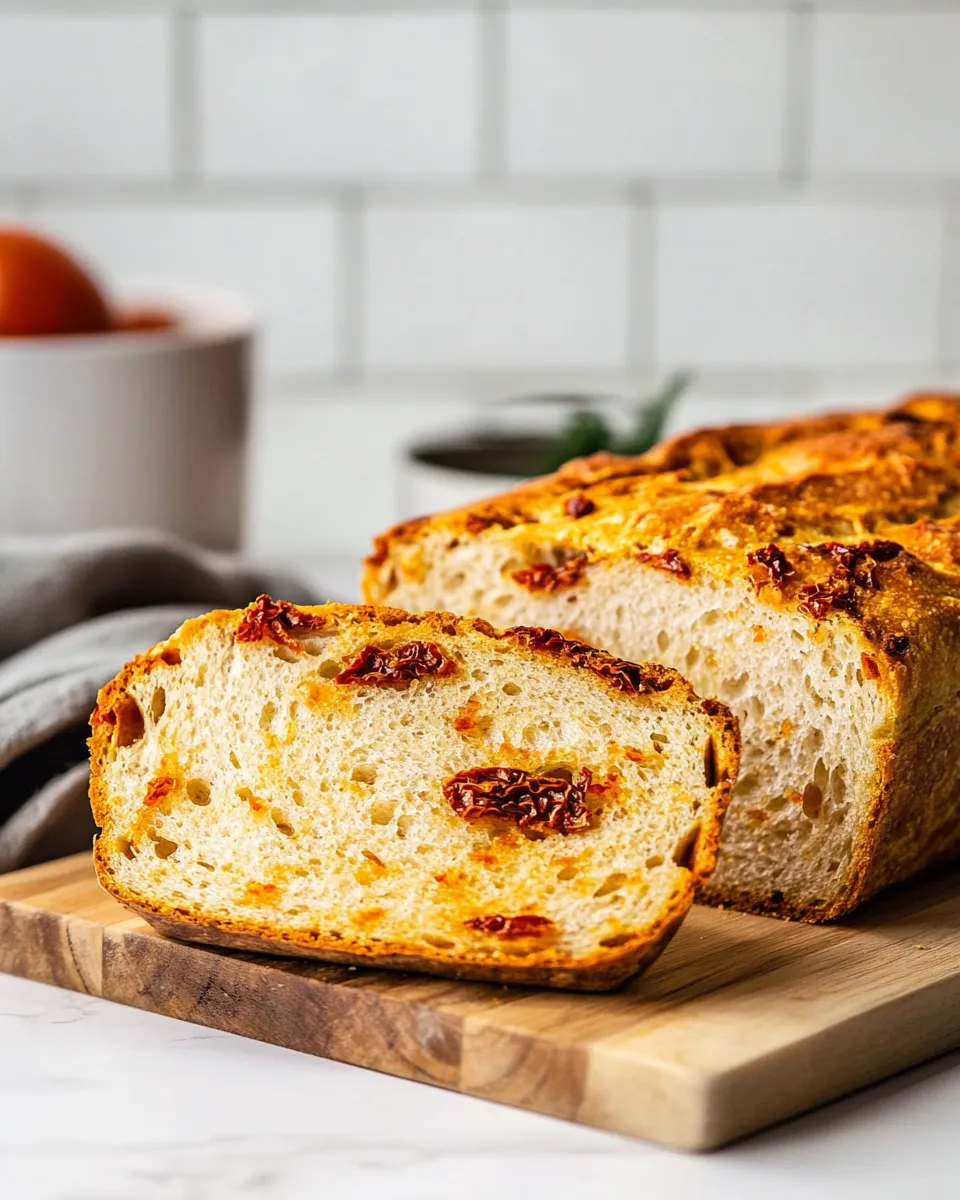 Classic Sun-Dried Tomato Bread (No-Knead) dish photo