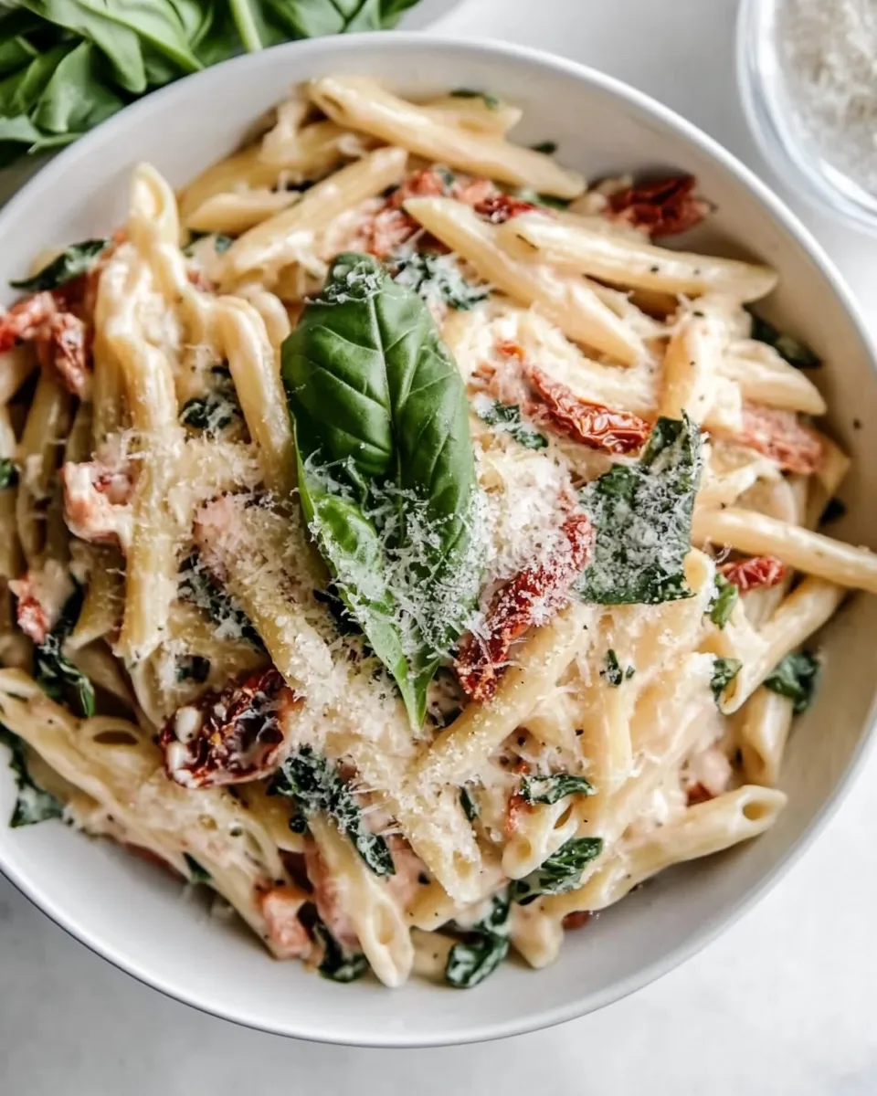 Homemade Sun-dried Tomato Pasta photo