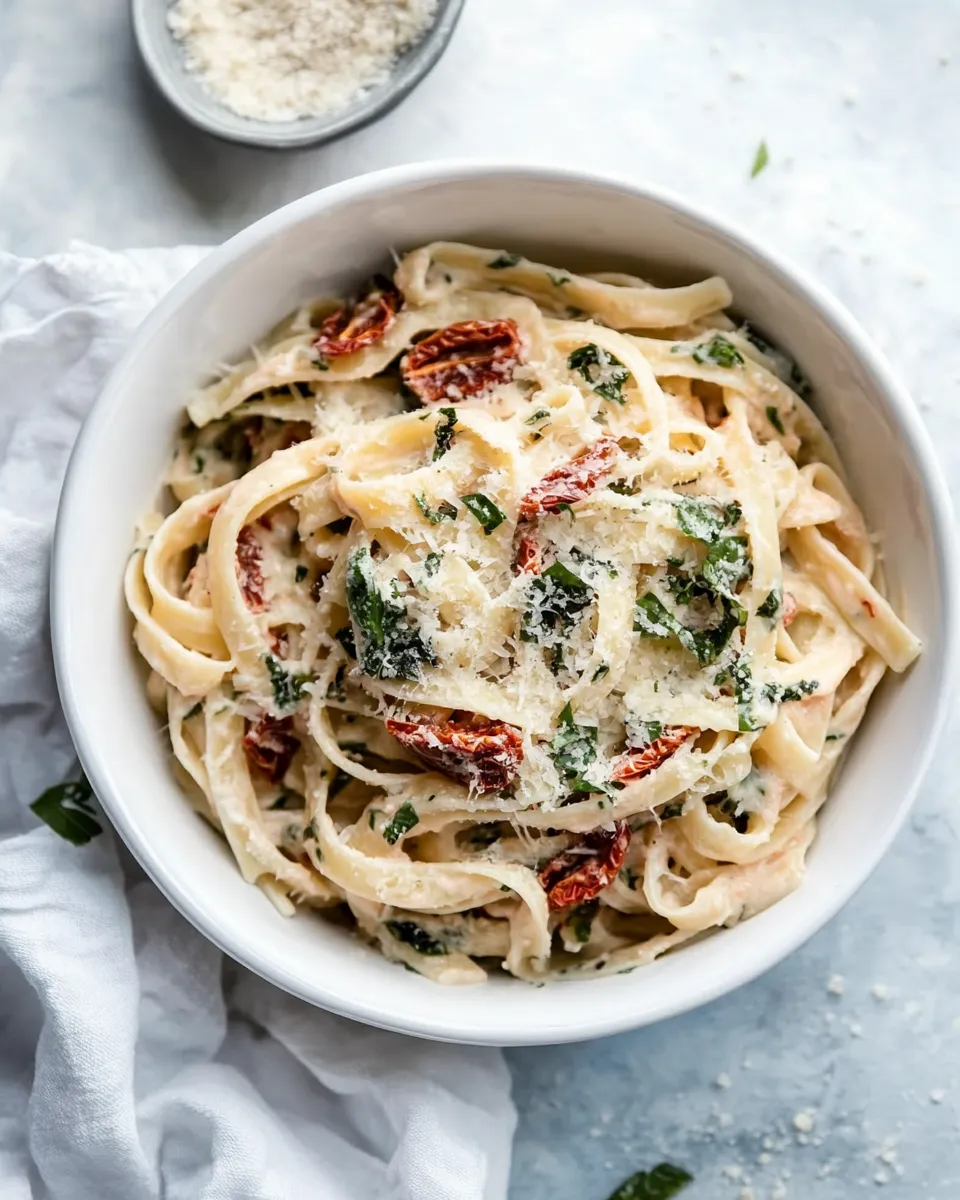 Delicious Sun-dried Tomato Pasta dish photo