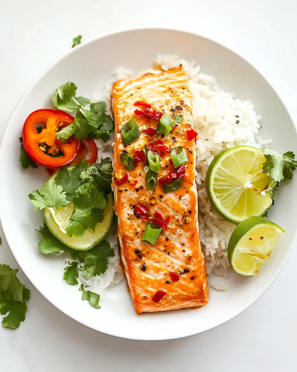 Delicious Sweet Chili Salmon dish photo