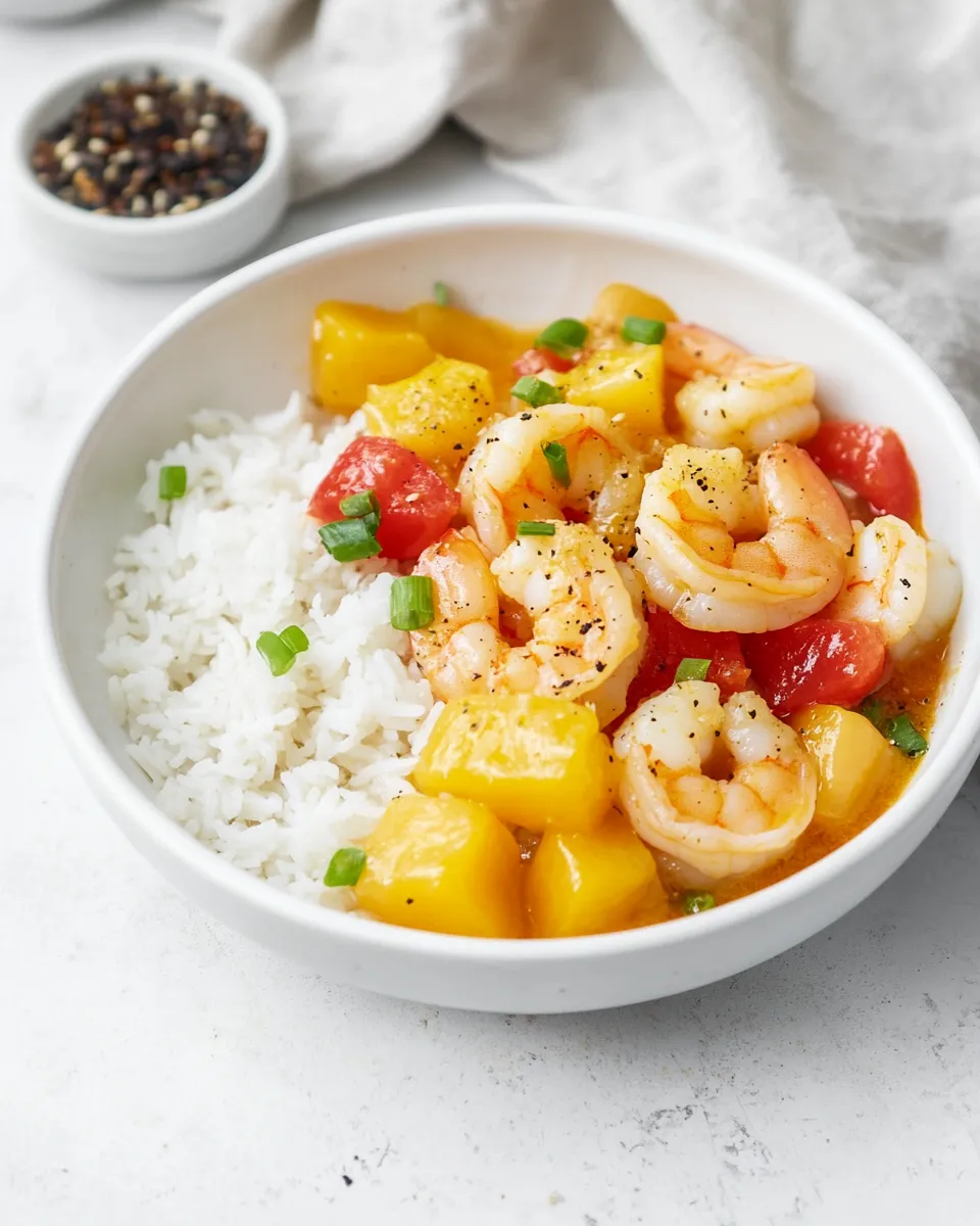 Easy Sweet and Sour Shrimp Recipe dish photo