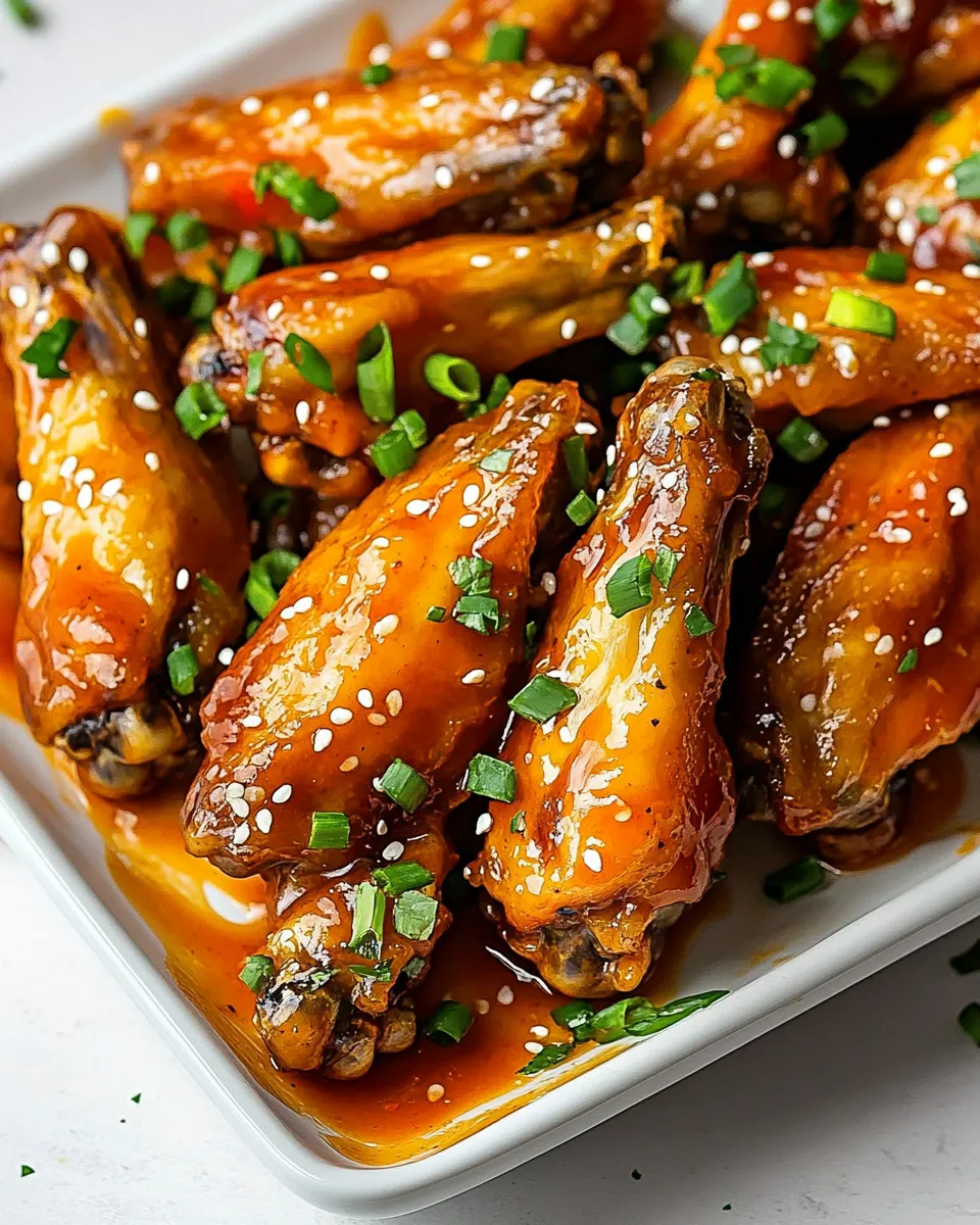 Easy Sweet and Sour Wings recipe photo