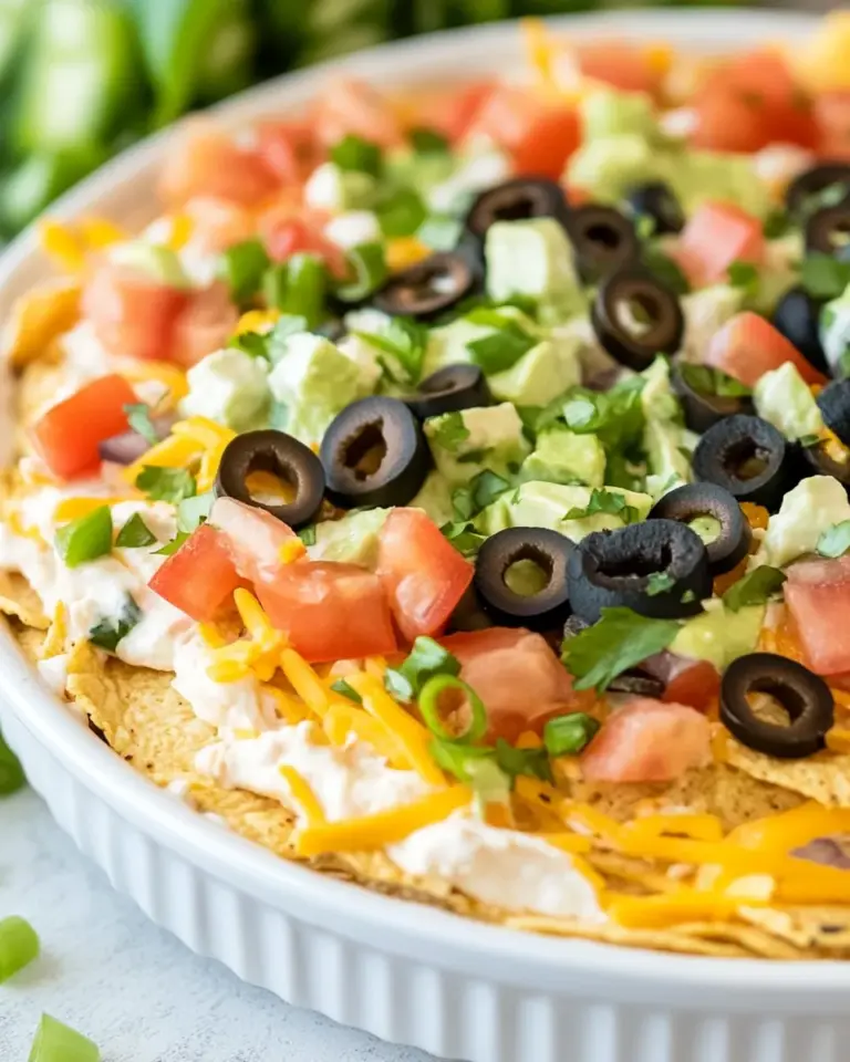 Homemade Taco Dip Recipe photo