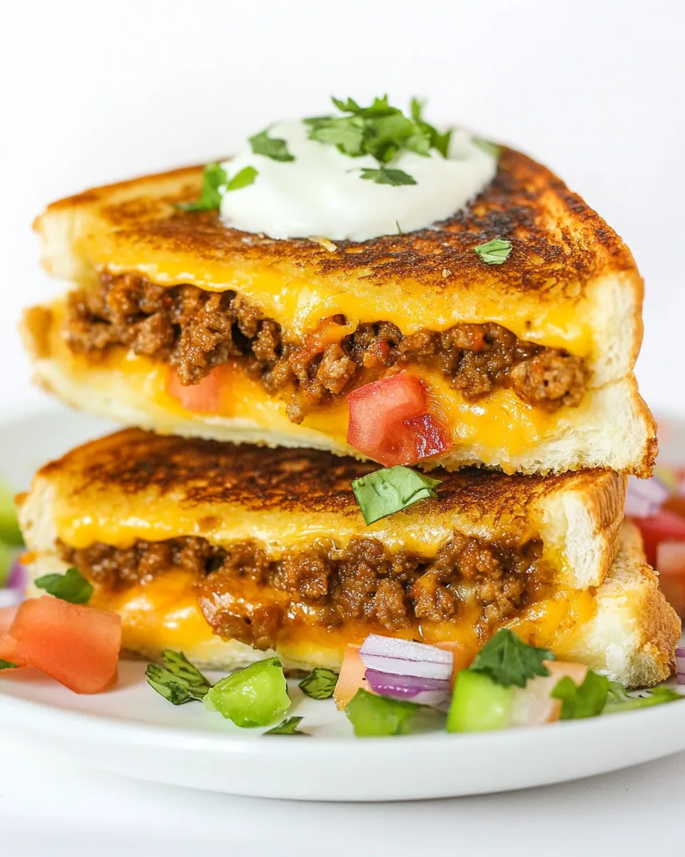 Classic Taco Grilled Cheese image