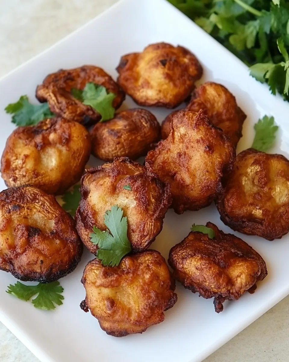 Classic Tandoori Fried Mushrooms dish photo