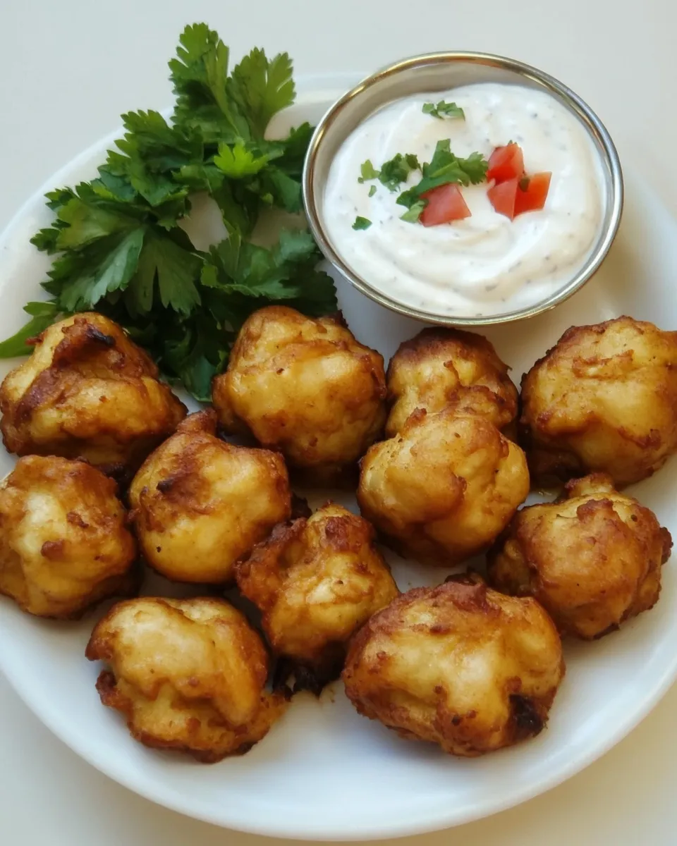 Delicious Tandoori Fried Mushrooms image